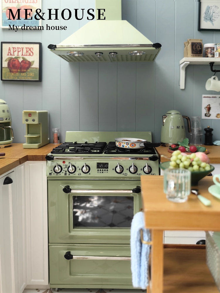 Kitchen Appliances Oven - Mini fourneau en métal pour maison