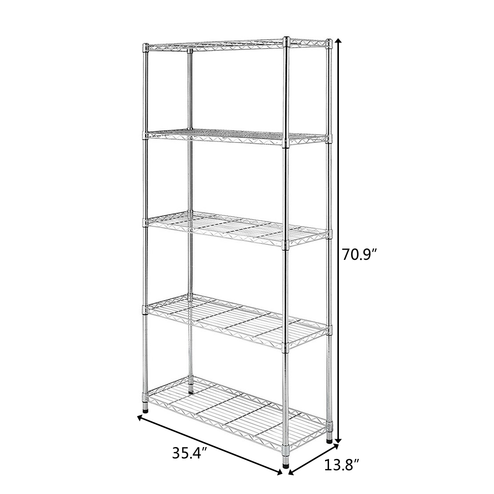 Étagères de rangement à 5 nive - Kitchen Appliances Warehouse avis et prix